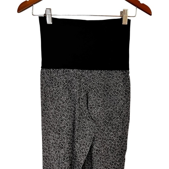 Lululemon Om Pant-Black Floral Lightweight High Waisted Joggers-Maternity- Size2 - Picture 10 of 14